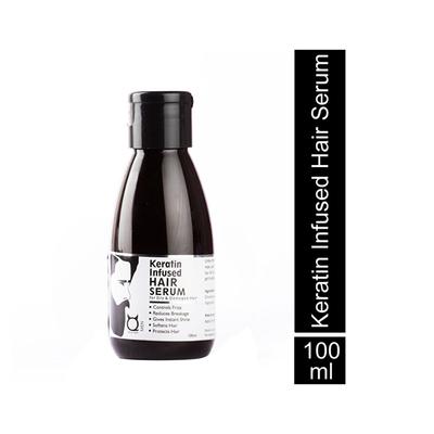 Qraamen Keratin Infused Hair Serum for Dry and Damaged Hair 100 ml - Hair Serums
