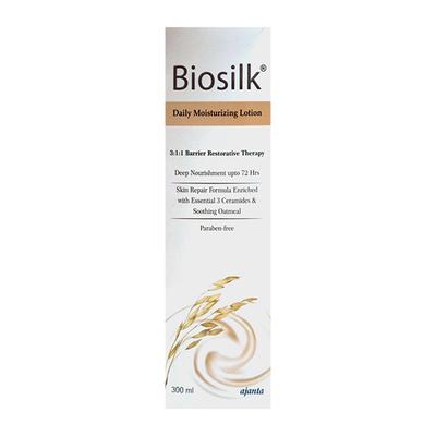 BIOSILK DAILY MOISTURISING Lotion 300ml - Dry Skin-Emo