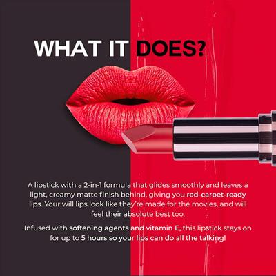 Colorbar Velvet Matte Lipstick Way Beyond-109 4 gm - Lipsticks