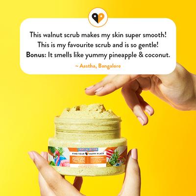 Find Your Happy Place - Poolside Pina Coladas Vitamin C & Exfoliating Body Scrub 200 gm - Scrubs & Exfoliants