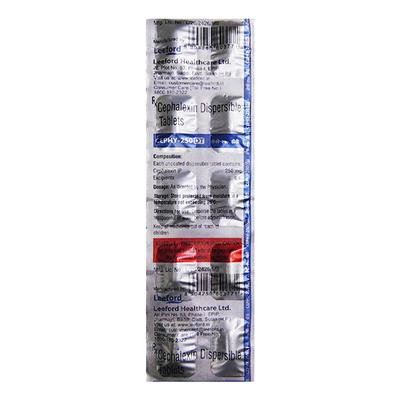 CEPHY DT 250 Tablet 10's - Bacterial Infections-Cep