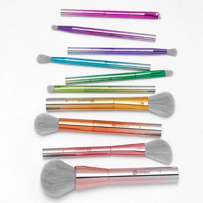 bh cosmetics Take Me Back to Brazil 10 Piece Brush Set 1's - Lens Solution & Accessories