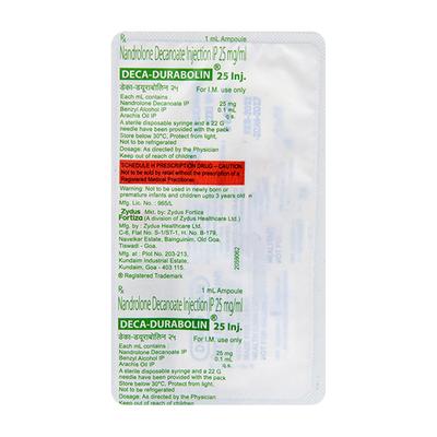 Durabolin 25mg Injection 1ml - Hormonal Therapy-Ana