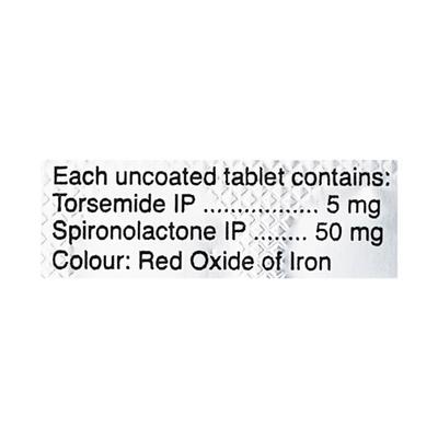 Dytor Plus 5mg Tablet 15'S - Hypertension-Diu