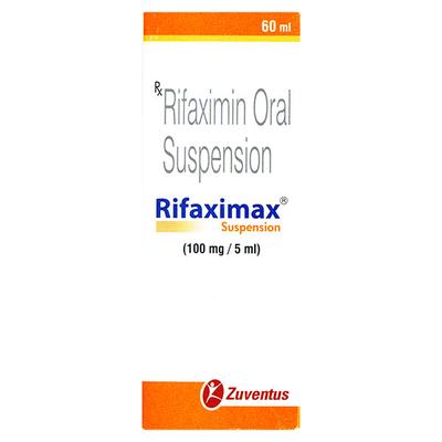 Rifaximax 100mg Suspension 60ml - Bacterial Infections-OAB