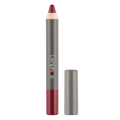 Lenphor Matt Show-Off Lip Crayon Wine Nude 2.8 Gm - Lip Crayons