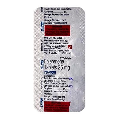 Exinia 25mg Tablet 7'S - Hypertension-Oth