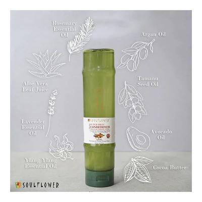 Soulflower Herbal Super Rich Conditioner - Argan & Tamanu Seed 250 ml - Conditioners