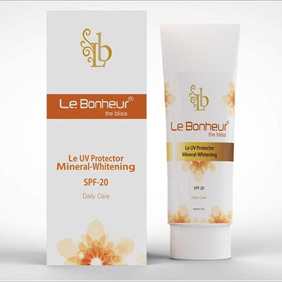 Le Bonheur Le UV Protector Mineral-Whitening SPF-20 Cream 50 ml - Night Cream