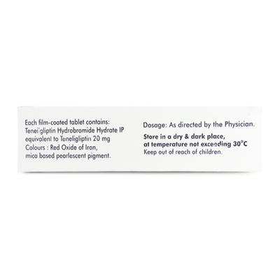 TENEPRIDE 20 Tablet 30's - Diabetes-Ant