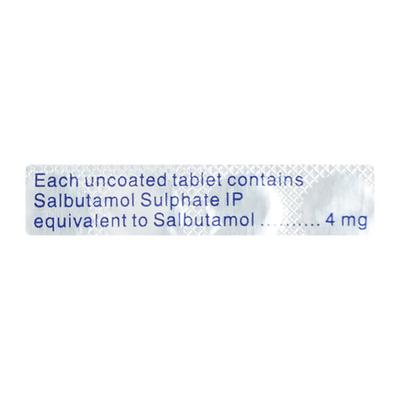 ASTHALIN 4 Tablet 45's - Asthma/COPD-Ast