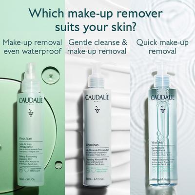 Caudalie Vinoclean Gentle Almond Milk 200 ml - Make Up Removers