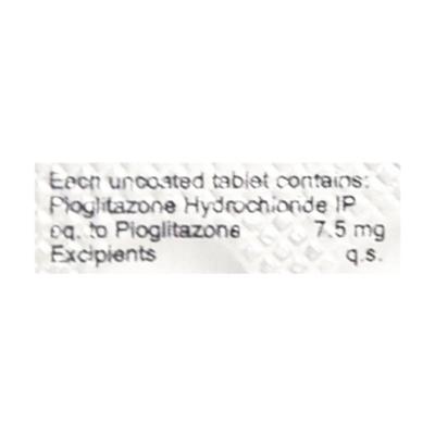 PIOHOPE 7.5 Tablet 10's - Diabetes-Ant