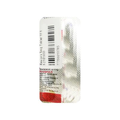 Rexipra 5mg Tablet 10'S - Depression-Ant