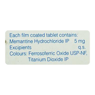 Admenta 5mg Tablet 10'S - Alzheimer-Neu