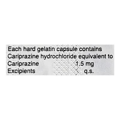 CARIQUEL 1.5 Capsule 10's - Schizophrenia-Aps