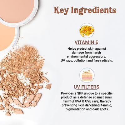 Iba Perfect Look Long-Wear Mattifying Compact 03 Natural Coral 9 gm - Compact Powder