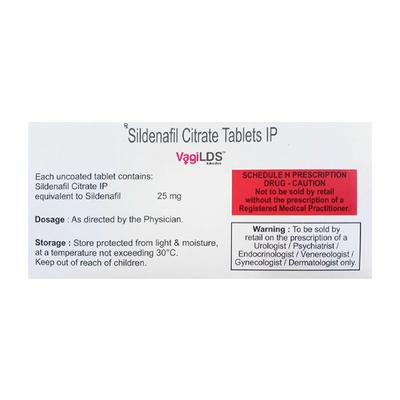 VAGILDS 25 Tablet 10's - Impotence/Erectile Dysfunction (Ed)