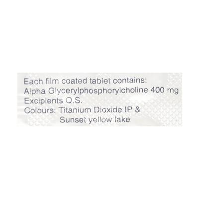 Alfa Gpc Tablet 10'S - Nootropics And Neurotrophics