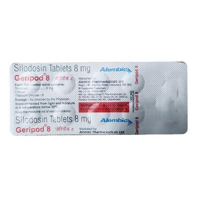 GERIPOD 8 Tablet 10's - Bladder And Prostate Disorders-Dru