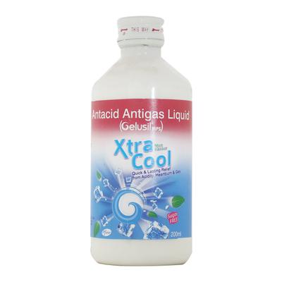 Gelusil MPS Xtra Cool Suspension 200ml - Ulcer/Reflux/Flatulence-Aaa