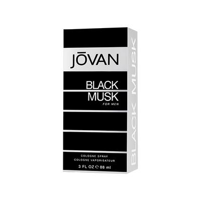 Jovan Black Musk Eau De Cologne 88 ml - Men Perfumes (Edt/Edp)