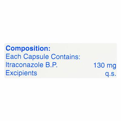 SYNTRAN SB 130 Capsule 10's - Fungal Infections-Anf