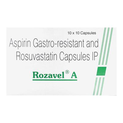 Rozavel A Capsule 10'S - High Cholesterol-Dys