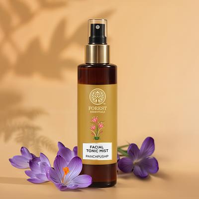 Forest Essentials Facial Tonic Mist Panchpushpfresh & Fragrant Unisex Toner Spray for Face 50 ml - Toners