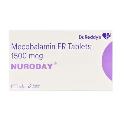 Nuroday Tablet 10'S - Nootropics And Neurotrophics