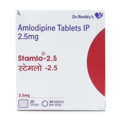 Stamlo 2.5mg Tablet 30'S - Hypertension-Cal