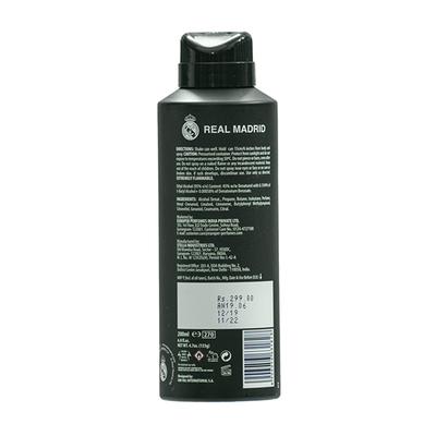Real Madrid Deo (Black) 200 ml - Deodorants/Roll-Ons