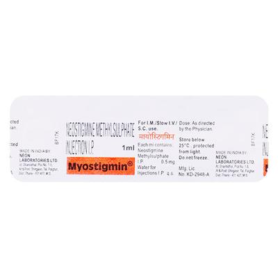 Myostigmin Injection 5ml - Myasthenia Gravis
