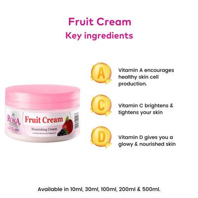 Rosa Fruit Cream 200 ml - Face Creams
