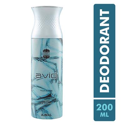 Ajmal Avid Homme & Wisal Dhahab Deodorant Spray For Men (Pack Of 2) 200 ml - Men Perfumes (Edt/Edp)