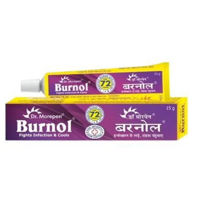 Dr. Morepen Burnol Dual Antiseptic Cream 15 gm - Wound/Burns