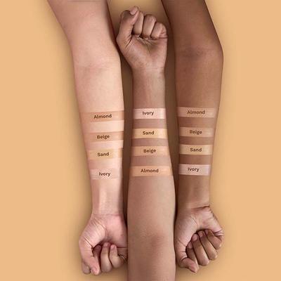 Pilgrim Full Coverage Concealer Crease Resistance & Lightweight with Matte Finish Sand-10 7.3 ml - Concealer