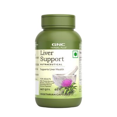 GNC Herbal Plus Liver Support Vegetarian Capsule 60's - Vital Health