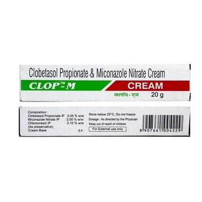 Clop M Cream 20gm - Skin Infections-Top