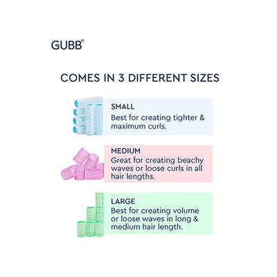 Gubb Hair Rollers Medium 2's - Rollers & Curlers