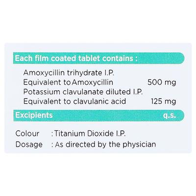 ASTOCLAV 625 Tablet 6's - Bacterial Infections-Pen