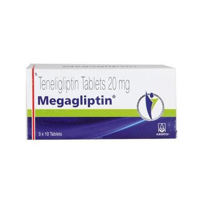 Megagliptin 20mg Tablet 10'S - Diabetes-Ant
