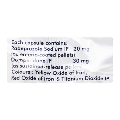 Rabiros D Capsule 10'S - Ulcer/Reflux/Flatulence-Aaa