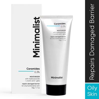 Minimalist Ceramides 0.3% + Madecassoside Strengthens and repair Skin Barrier 50 gm - Face Moisturizers