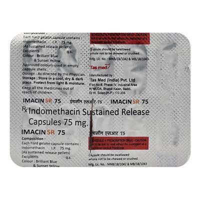 IMACIN SR 75mg Capsule 10's - Pain relief-Nsa