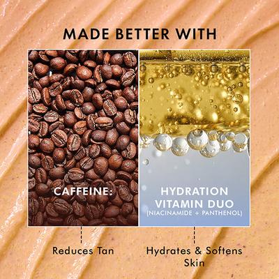 mCaffeine Glow Boost Grapefruit Body Scrub - Tan Removal, AHAs Lactic and Glycolic Acid, Vit C Rich 175 gm - Scrubs & Exfoliants