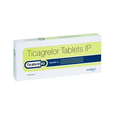 TICAFORD 90 Tablet 14's - Blood Clot-Ant