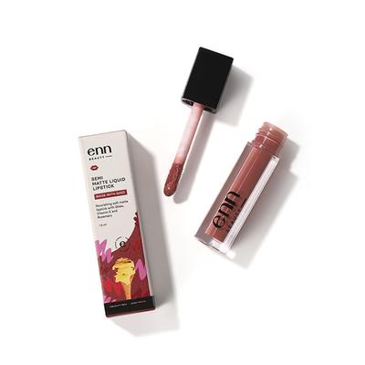 ENN Transferproof Matte Liquid Lipstick - Mocha Martini 1.5 ml - Liquid Lipsticks