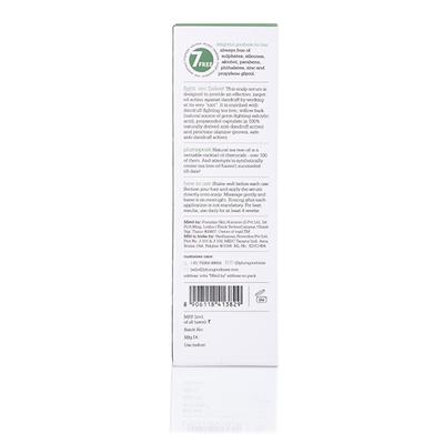 Plum Tea Tree Dandruff Fighting Scalp Serum Fragrance-Free 110ml - Hair Serums