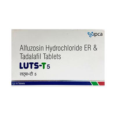 LUTS T 5 Tablet 10's - Bladder And Prostate Disorders-Dru